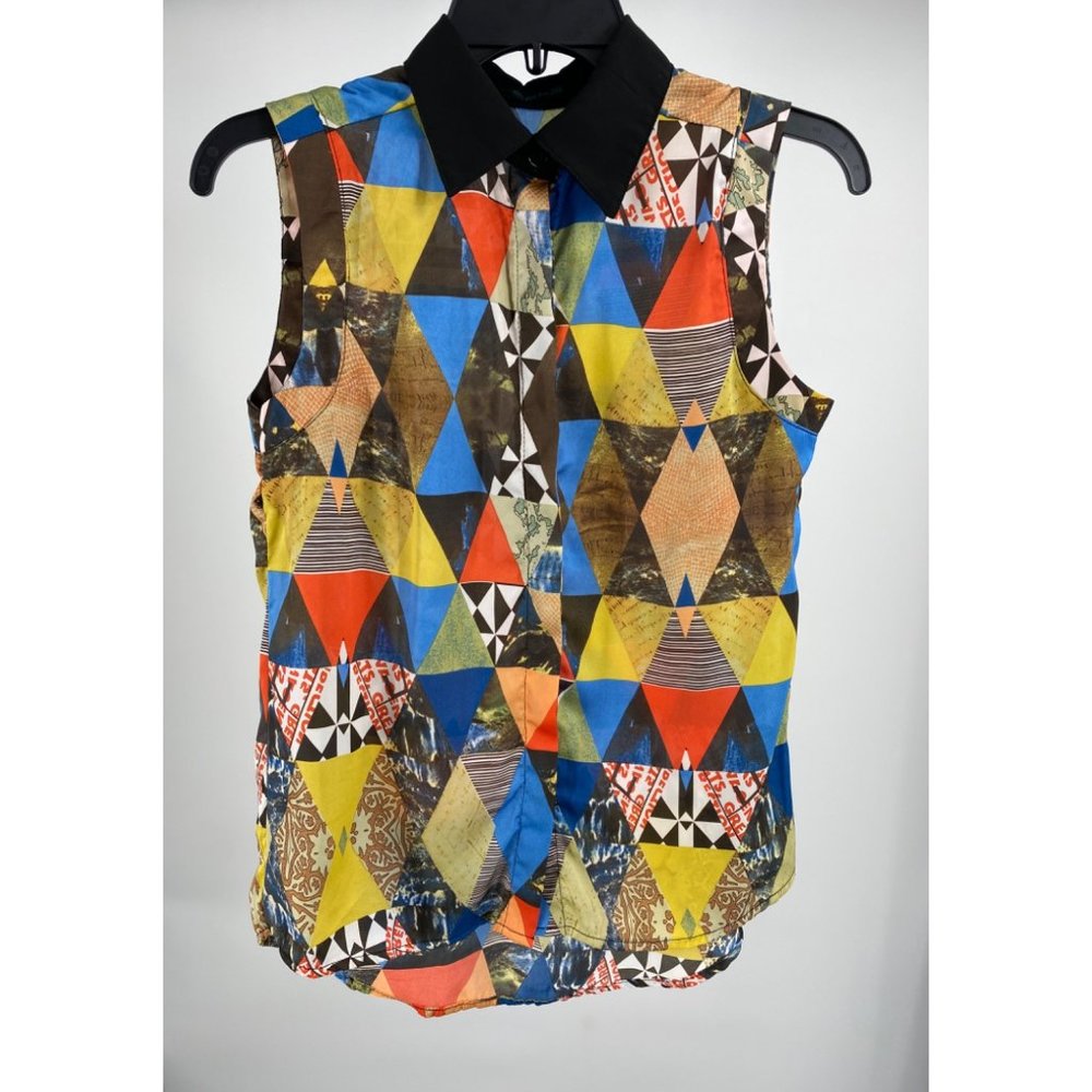 CALS Ladies Sleeveless Blouse Size Small